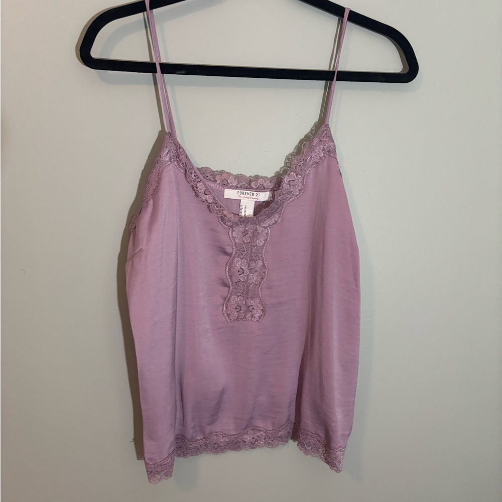 Vintage forever 21 Lavender Lace Camisole